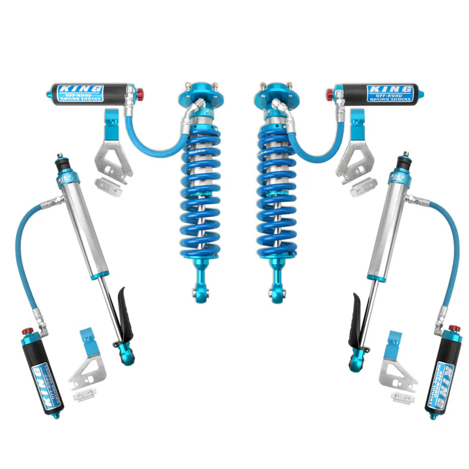 King Shocks Adjustable Remote Reservoir Coilovers w/Rear