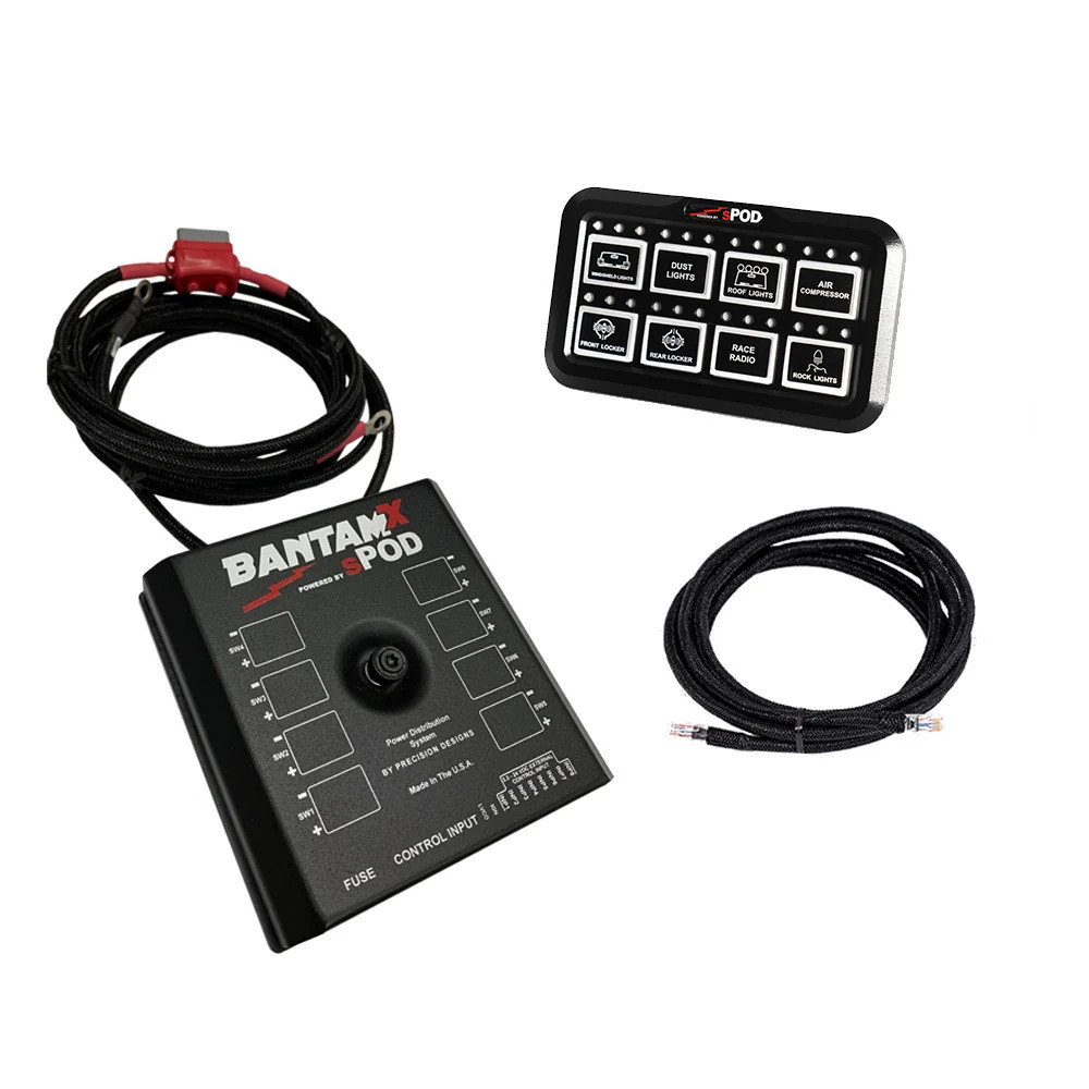 sPOD HD BantamX Switch Smart Panel 2022-2026 Toyota Tundra