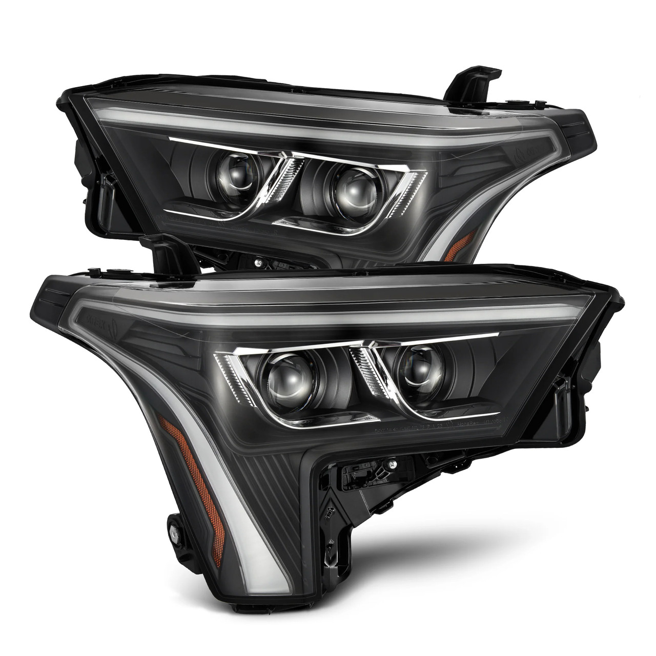 新品★　V TWELVE LUX　 LX TOOTH CREW AlphaRex LUXX-Series Black LED Headlights | 2022-2026 Toyota Tundra