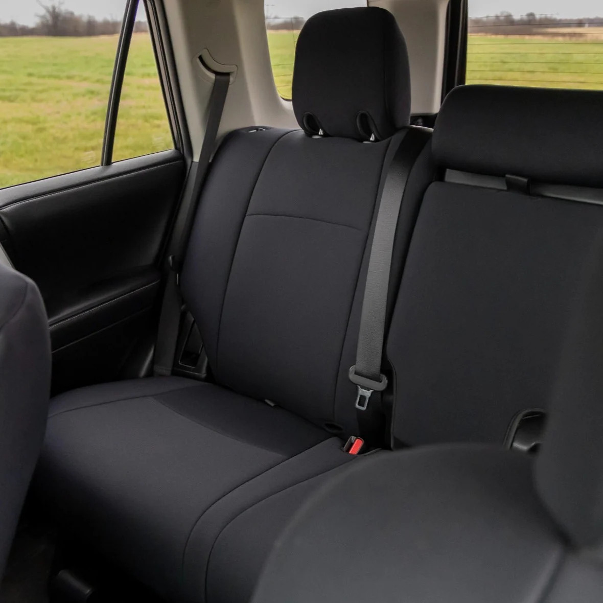 Rough Country Neoprene Black Seat Covers 2024-2014 Toyota 4Runner