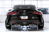 AWE Non-Resonated Touring Edition Exhaust - 5in Diamond Black Tips | 2020+ Toyota GR Supra A90 AWE Non-Resonated Touring Edition Exhaust - 5in Diamond Black Tips | 2020+ Toyota GR Supra A90