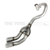 TRD Axleback Dual Tip Exhaust w/Black Chrome Tips | 2022-2025 Toyota Tundra TRD Axleback Dual Tip Exhaust w/Black Chrome Tips | 2022-2025 Toyota Tundra