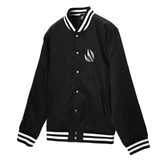 AlphaRex AREX Black Baseball Jacket AlphaRex AREX Black Baseball Jacket