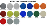 Tufskinz TRD Grille Letter Inserts - Multiple Color Options | 2022-2025 Toyota Tundra Tufskinz TRD Grille Letter Inserts - Multiple Color Options | 2022-2025 Toyota Tundra