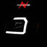 ANZO Crystal Plank Style Headlights Black with Corner Lights - 2 Piece | 2000-2004 Toyota Tundra ANZO Crystal Plank Style Headlights Black with Corner Lights - 2 Piece | 2000-2004 Toyota Tundra