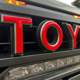 Tufskinz TRD Pro Grille Letter Overlays | 2022-2025 Toyota Tundra Tufskinz TRD Pro Grille Letter Overlays | 2022-2025 Toyota Tundra