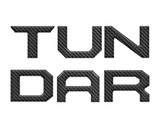 Tufskinz Lower Grille Letter Inserts | 2022-2025 Toyota Tundra