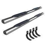 GoRhino 4" 1000 Series Side Steps - Complete Kit with Brackets | 2024+ Toyota Tacoma GoRhino 4" 1000 Series Side Steps - Complete Kit with Brackets | 2024+ Toyota Tacoma