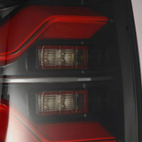 AlphaRex LUXX-Series Sequential Black-Red LED Tail Lights | 2016-2023 Toyota Tacoma (680000)