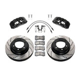 Wilwood Front Big Brake Kit w/Slotted & Drilled Rotors - Black Calipers | 2022-2025 Toyota Tundra Wilwood Front Big Brake Kit w/Slotted & Drilled Rotors - Black Calipers | 2022-2025 Toyota Tundra