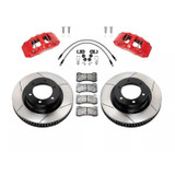 Wilwood Front Big Brake Kit w/Slotted - Red Calipers | 2022-2025 Toyota Tundra