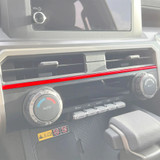 Tufskinz Strip Above Climate Control Accent Trim | 2024+ Toyota Tacoma Tufskinz Strip Above Climate Control Accent Trim | 2024+ Toyota Tacoma