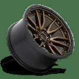 Fuel Rebel Wheels | Matte Bronze w/Black Lip Fuel Rebel Wheels | Matte Bronze w/Black Lip