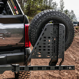 GoRhino Hitch Mount Swing-a-Way Tire Carrier | 2024+ Toyota Tacoma GoRhino Hitch Mount Swing-a-Way Tire Carrier | 2024+ Toyota Tacoma