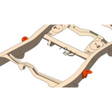 Rust Buster Middle Body Frame Mount | 2014-2007 Toyota FJ Cruiser Rust Buster Middle Body Frame Mount | 2014-2007 Toyota FJ Cruiser