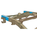 Rust Buster Rear Frame Rail - Passenger Side | 2006-2000 Toyota Tundra Rust Buster Rear Frame Rail - Passenger Side | 2006-2000 Toyota Tundra