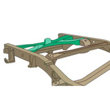 Rust Buster Spare Tire Crossmember | 2006-2000 Toyota Tundra Rust Buster Spare Tire Crossmember | 2006-2000 Toyota Tundra