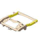 Rust Buster Rear Frame Repair Kit - Passenger Side | 2014-2007 Toyota FJ Cruiser Rust Buster Rear Frame Repair Kit - Passenger Side | 2014-2007 Toyota FJ Cruiser