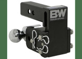 B&W Tow & Stow 2-Ball Mount 2" Hitch | 3" Drop / 3-1/2" Rise | 10K Black | (TS10033B) B&W Tow & Stow 2-Ball Mount 2" Hitch | 3" Drop / 3-1/2" Rise | 10K Black | (TS10033B)