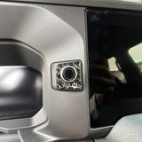 Tufskinz Volume Knob Accent Trim | 2024+ Toyota Prado Tufskinz Volume Knob Accent Trim | 2024+ Toyota Prado