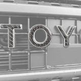 Tufskinz Front Grille Letter Overlays | 2024+ Toyota Prado Tufskinz Front Grille Letter Overlays | 2024+ Toyota Prado