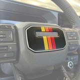 Tufskinz Center Steering Wheel Accent Trim | 2024+ Toyota Prado Tufskinz Center Steering Wheel Accent Trim | 2024+ Toyota Prado