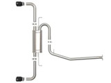 aFe Power Takeda Cat Back Exhaust w/Black Tips | 2019+ Toyota RAV4 (49-36053-B)