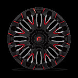 Fuel Quake Wheels Gloss Black Milled Red Tint D829 | 2022-2025 Toyota Tundra (D82920008447) Fuel Quake Wheels Gloss Black Milled Red Tint D829 | 2022-2025 Toyota Tundra (D82920008447)
