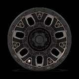 Fuel Traction Wheels Matte Black w/ Double Dark Tint D824 | 2023-2016 Toyota Tacoma / 2010+ 4Runner (Multiple Size Options) Fuel Traction Wheels Matte Black w/ Double Dark Tint D824 | 2023-2016 Toyota Tacoma / 2010+ 4Runner (Multiple Size Options)