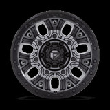 Fuel Traction Wheels Matte Gunmetal w/ Black Ring D825 | 2023-2016 Toyota Tacoma / 2010+ 4Runner (Multiple Size Options) Fuel Traction Wheels Matte Gunmetal w/ Black Ring D825 | 2023-2016 Toyota Tacoma / 2010+ 4Runner (Multiple Size Options)