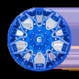 Fuel Twitch Anodized Blue Milled D770 | 2022-2025 Toyota Tundra (Multiple Size Options) Fuel Twitch Anodized Blue Milled D770 | 2022-2025 Toyota Tundra (Multiple Size Options)