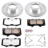 PowerStop Z36 Front Brake Kit Pads and Rotors 2023-2016 Toyota Tacoma (K137-36)