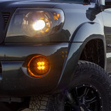 Heretic Amber Lens LED Fog Lights | 2005-2011 Toyota Tacoma Heretic Amber Lens LED Fog Lights | 2005-2011 Toyota Tacoma