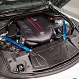 Burger Motorsports Strut Cross Braces - Blue | 2020+ Toyota GR Supra Burger Motorsports Strut Cross Braces - Blue | 2020+ Toyota GR Supra