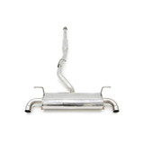 FactionFab Cat Back Exhaust w/4" Dual Burnt Tips | 2022+ Toyota GR86 FactionFab Cat Back Exhaust w/4" Dual Burnt Tips | 2022+ Toyota GR86
