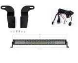 Cali Raised 32" Lower Bumper Hidden LED Light Bar Combo - 2005-2015 Toyota Tacoma Cali Raised 32" Lower Bumper Hidden LED Light Bar Combo - 2005-2015 Toyota Tacoma