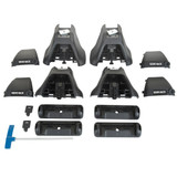Rhino-Rack Heavy Duty 2500 Black 2 Bar Roof Rack | 2005-2023 Toyota Tacoma