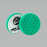 Chemical Guys Hex-Logic Self-Centered Heavy Polishing Pad - Green - 4in Chemical Guys Hex-Logic Self-Centered Heavy Polishing Pad - Green - 4in