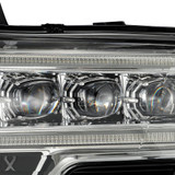AlphaRex NOVA-Series LED Projector Headlights Chrome 2023-2016 Toyota Tacoma (880706)