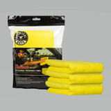 Chemical Guys Workhorse Professional Microfiber Towel - 16in x 16in - Yellow - 3 Pack Chemical Guys Workhorse Professional Microfiber Towel - 16in x 16in - Yellow - 3 Pack
