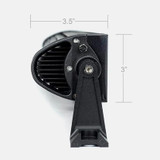 Cali Raised LED Dual Row 5D Optic OSRAM 22" LED Bar | Universal