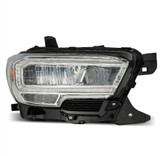 AlphaRex TRD Reflector Style LED Headlights Chrome 2023-2016 Toyota Tacoma (AHL-TT16-L-SA-LB) AlphaRex TRD Reflector Style LED Headlights Chrome 2023-2016 Toyota Tacoma (AHL-TT16-L-SA-LB)