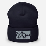 TheYotaGarage v.1 Cuffed Beanie w/Grey Embroidery TheYotaGarage v.1 Cuffed Beanie w/Grey Embroidery