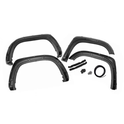 Rough Country Pocket Fender Flares w/Rivets | 2014-2021 Toyota Tundra