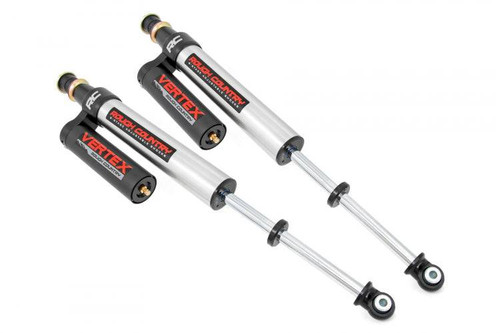 Rough Country Rear Adjustable Vertex Shocks for 6" Lift | 2007-2021 Toyota Tundra Rough Country Rear Adjustable Vertex Shocks for 6" Lift | 2007-2021 Toyota Tundra