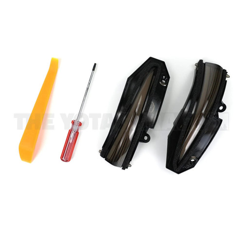 Sequential Smoked Side Mirror LED Turn Signals | 2024-2014 Toyota 4Runner