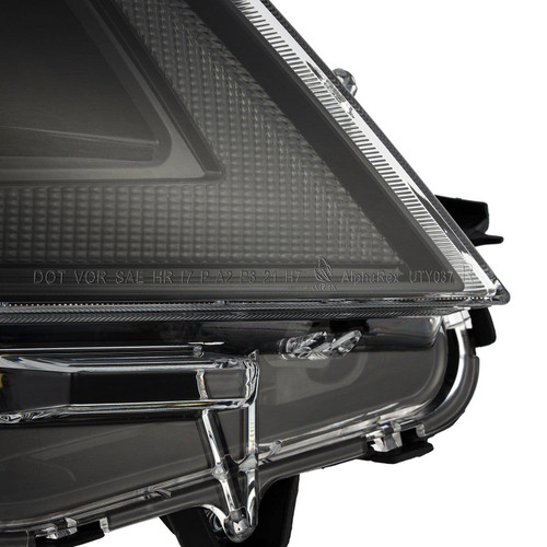 AlphaRex NOVA-Series LED Projector Headlights Alpha-Black | 2011-2020 Toyota Sienna (880767)