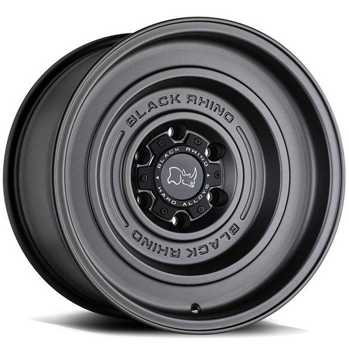 Black Rhino Solid Wheels - Matte Gun Black | Toyota Tacoma / 4Runner Black Rhino Solid Wheels - Matte Gun Black | Toyota Tacoma / 4Runner