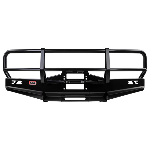 ARB Black Front Winch Bumper | 1990-1997 Toyota Land Cruiser 80 Series