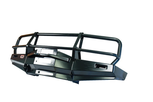 ARB Black Front Winch Bumper | 1990-1997 Toyota Land Cruiser 80 Series